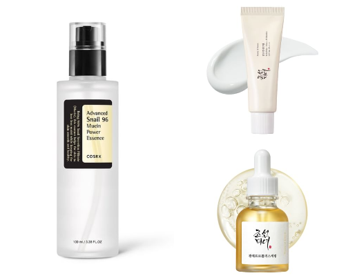 🧴Skin Glow Essentials – K-Beauty Edition🫰 cover photo collage