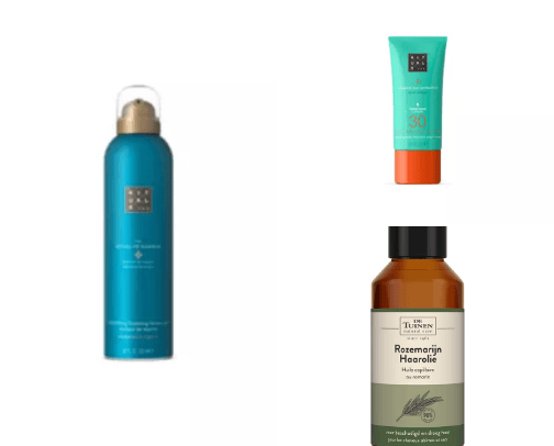 self care products die ik elke dag gebruik. cover photo collage