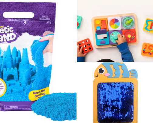 Learning / Activity Tools That Actually Hold Attention for children 2-3YO with neurodiversity (ADHD / Autism) cover photo collage