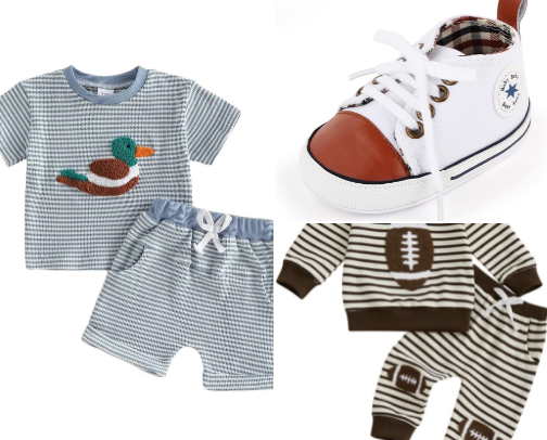 Baby boy outfits for moms balling on a budget 💰👶🏼🤩 cover photo collage