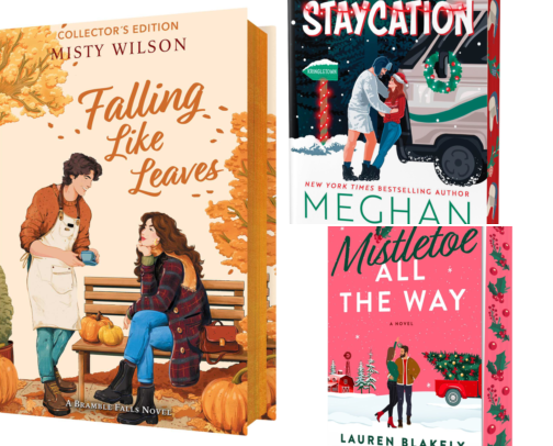 Autumn & Christmas Sprayed Edge Books: Cozy Special Editions for 2026 cover photo collage