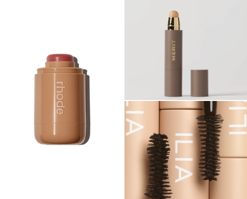 essential makeup products✨💋 cover photo collage