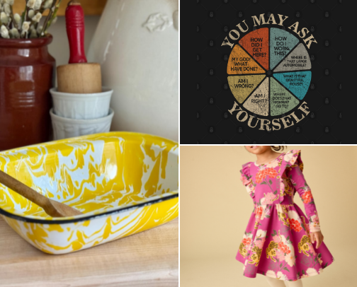 IT'S GIVING RETRO!  COOL RETRO FEEL FINDS! cover photo collage