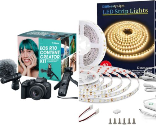 Content creators starter kit cover photo collage