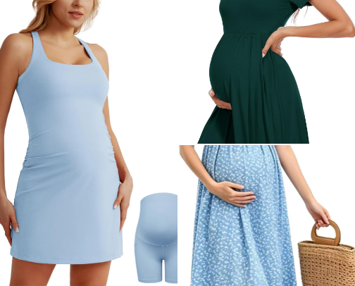 Pregnancy Outfit Ideas 🤰 cover photo collage