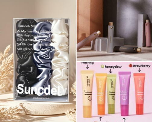 my favorite beauty recs cover photo collage
