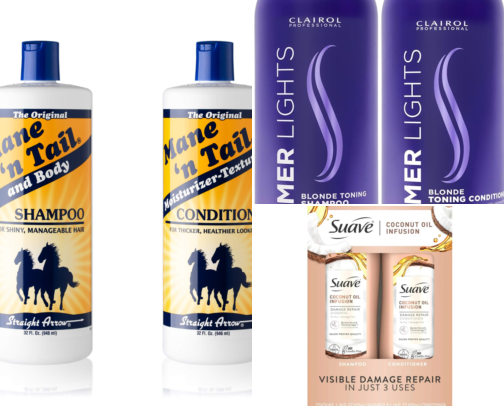 Hair Product Recs cover photo collage