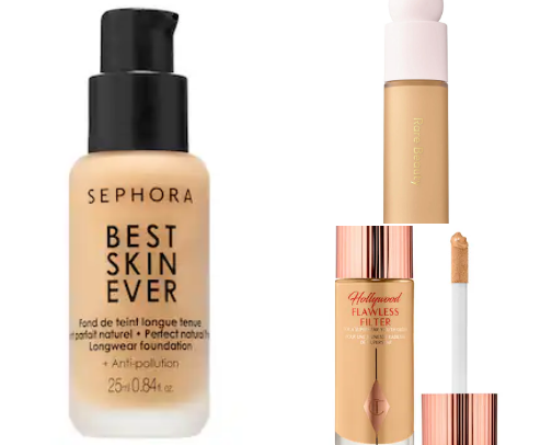 Affordable makeup cover photo collage