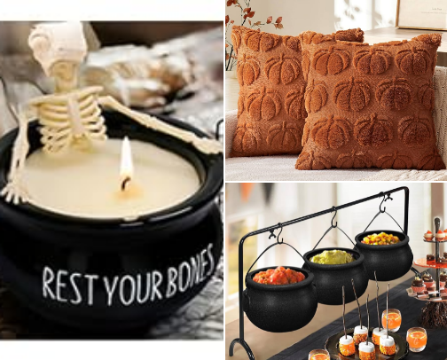 Here are some Spooky Halloween Finds for any home or event  👻 cover photo collage
