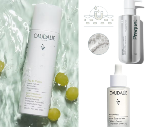 ACNE TREATMENT GLOWY SKINCARE ROUTINE cover photo collage
