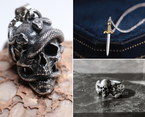 Etsy jewellery - for my alt baddies cover photo collage