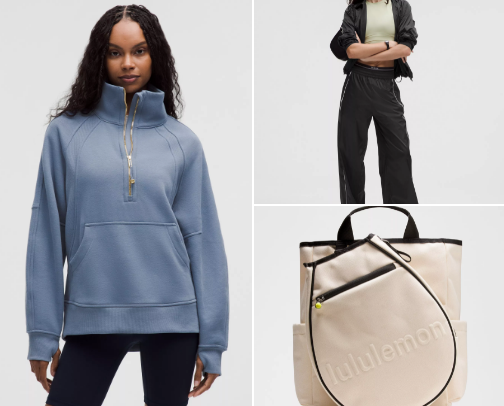 LULULEMON GIRLS - comfort + style, all in one cover photo collage