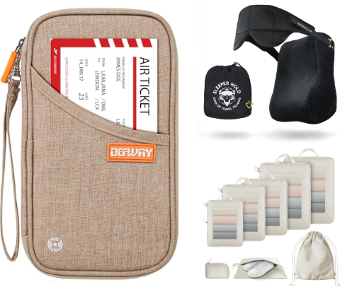 The Jet Set Edit: Smart Travel Essentials cover photo collage