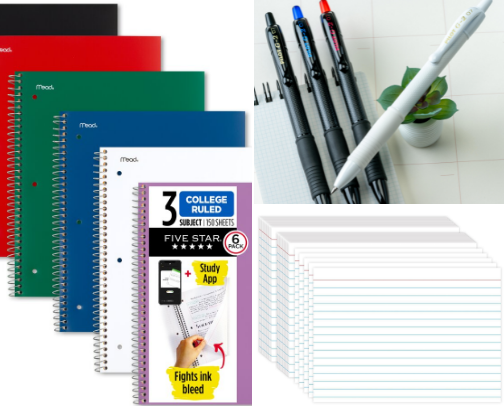 Back to school basics cover photo collage