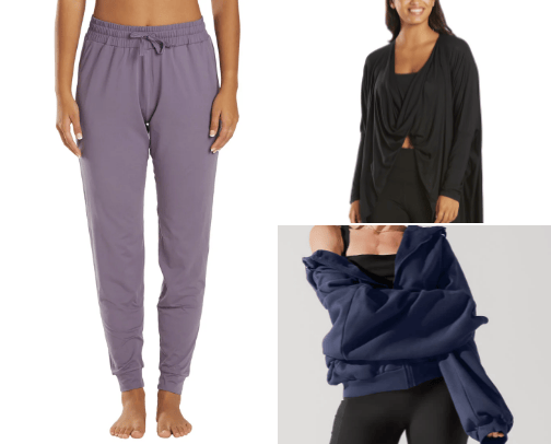 workout / lounging recs cover photo collage