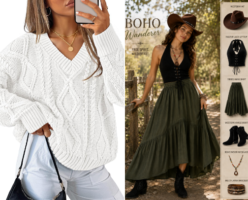 Trendy Outfit Inspo & Aesthetic Style Guides ✨ cover photo collage