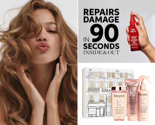 Healthy Hair faves🦁 cover photo collage