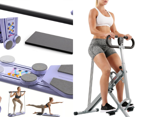 exercise fitness equipment cover photo collage