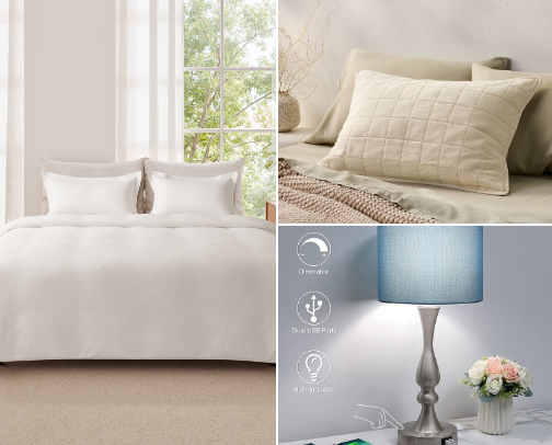 Bedroom Finds That Make Your Space Feel Like a Hotel cover photo collage