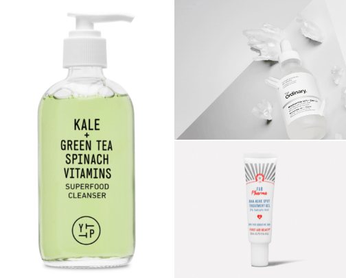 ⭐️Oily skin care routine cover photo collage