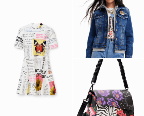 Desigual cover photo collage