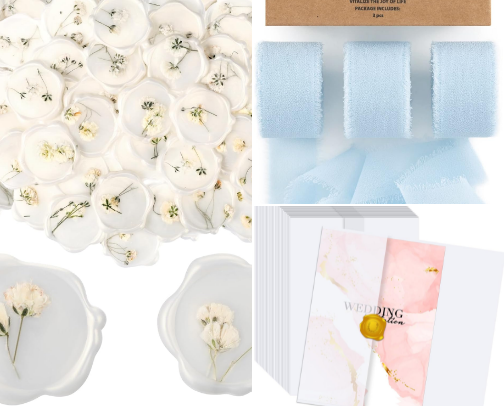 DIY Wedding Invites Don't Have to Look DIY: Everything I Used! cover photo collage