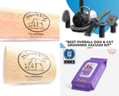 PET GROOMING ESSENTIALS cover photo collage