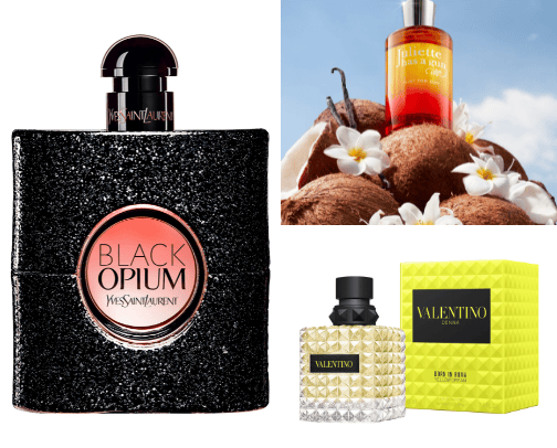 Parfum cover photo collage