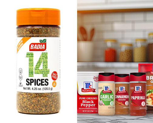 Seasonings and Sauces cover photo collage
