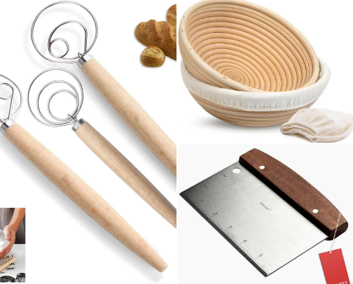 The Only Tools Needed for Perfect Sourdough Bread cover photo collage