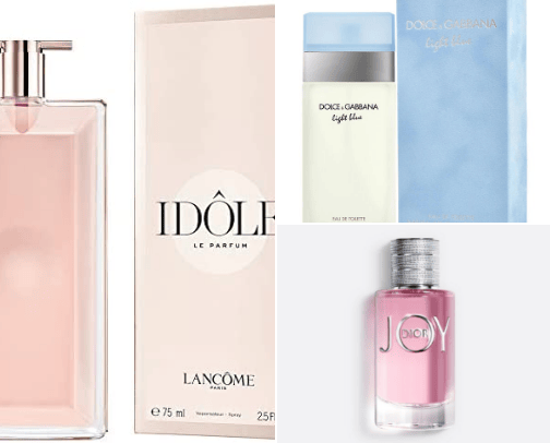 My favorite perfumes cover photo collage