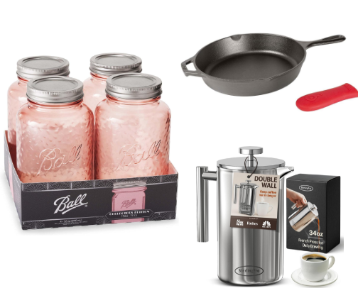 What you will find in my low-tox kitchen cover photo collage