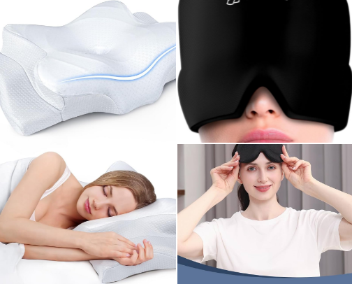The Best Help for Migraines cover photo collage