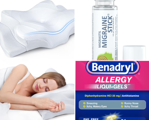 The Best Help for Migraines cover photo collage
