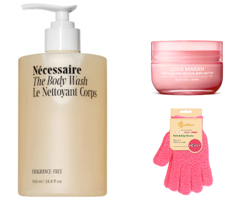 My Secret to Dolphin Skin: A Complete Bodycare Routine cover photo collage
