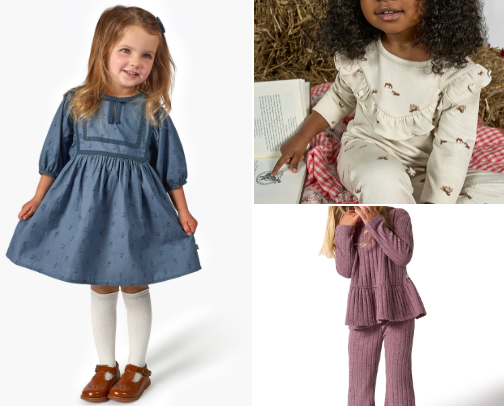 Walmart toddler girl finds cover photo collage