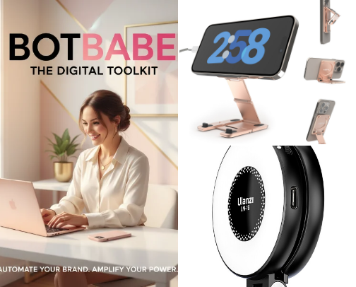 The “I Don’t Have Time” Creator Kit cover photo collage