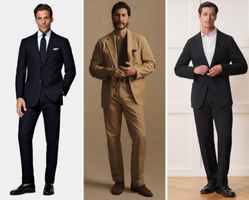 Timeless Men's Suit Picks cover photo collage