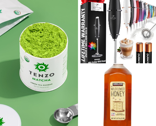 Our fav matcha supplies cover photo collage