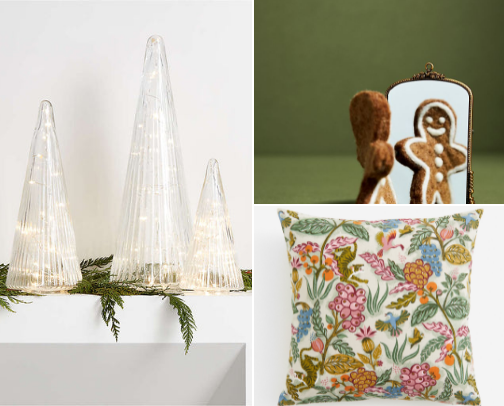 Holiday Finds: Festive Home Decor & Ornament Picks cover photo collage