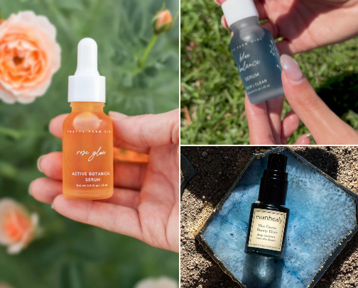 ✨ 10 Glow-Boosting Serums cover photo collage