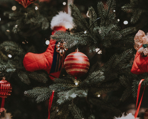 Christmas Themed Makeup cover photo collage