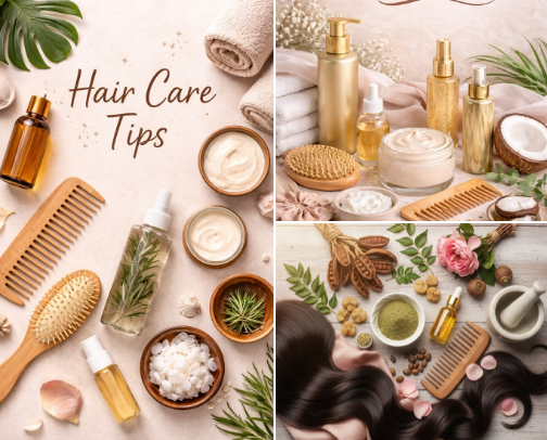 How I’d Build a Healthy Hair Routine 🧚 cover photo collage