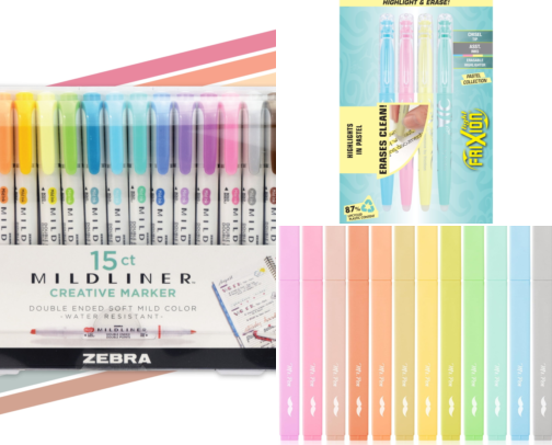 Highlighters That Stopped Bleeding Through My Notebook Pages cover photo collage