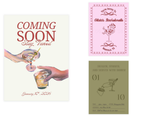 My Invitation Templates cover photo collage