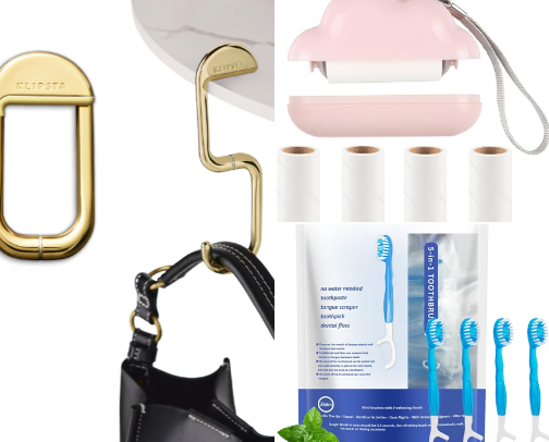 what’s in my bag 👜 cover photo collage