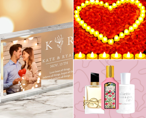 Gift ideas for your loved ones cover photo collage