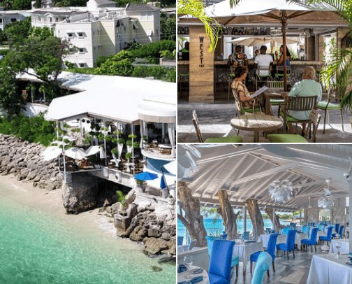 Dining in Barbados cover photo collage