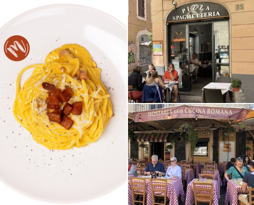 Gluten Free Spots That Made Rome Easy to Eat In cover photo collage