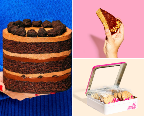 Exclusive Sweet Treats & Gourmet Gift Desserts cover photo collage